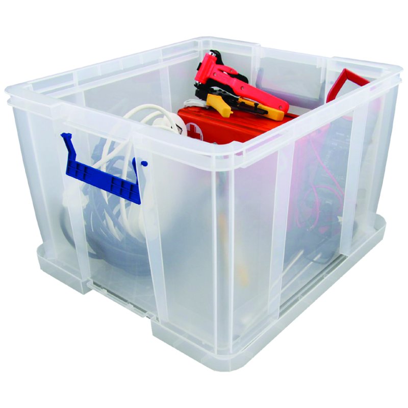 Fellowes boîte de rangement ProStore, 48 litres, transparent